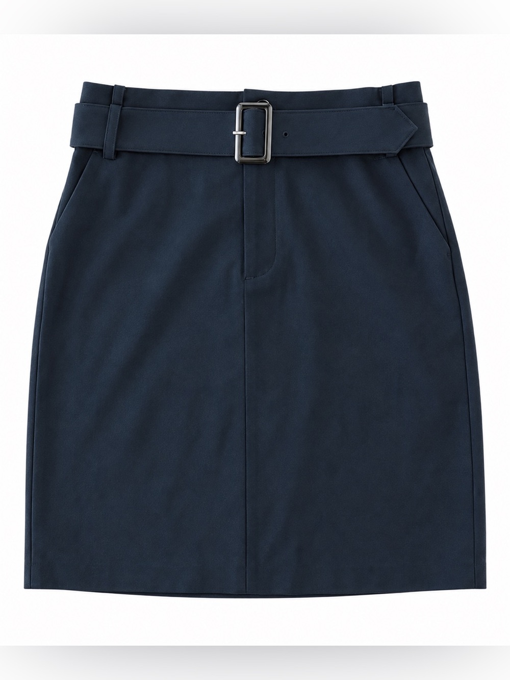 NWT Banana Republic Black Belted Pencil Skirt Petite 8